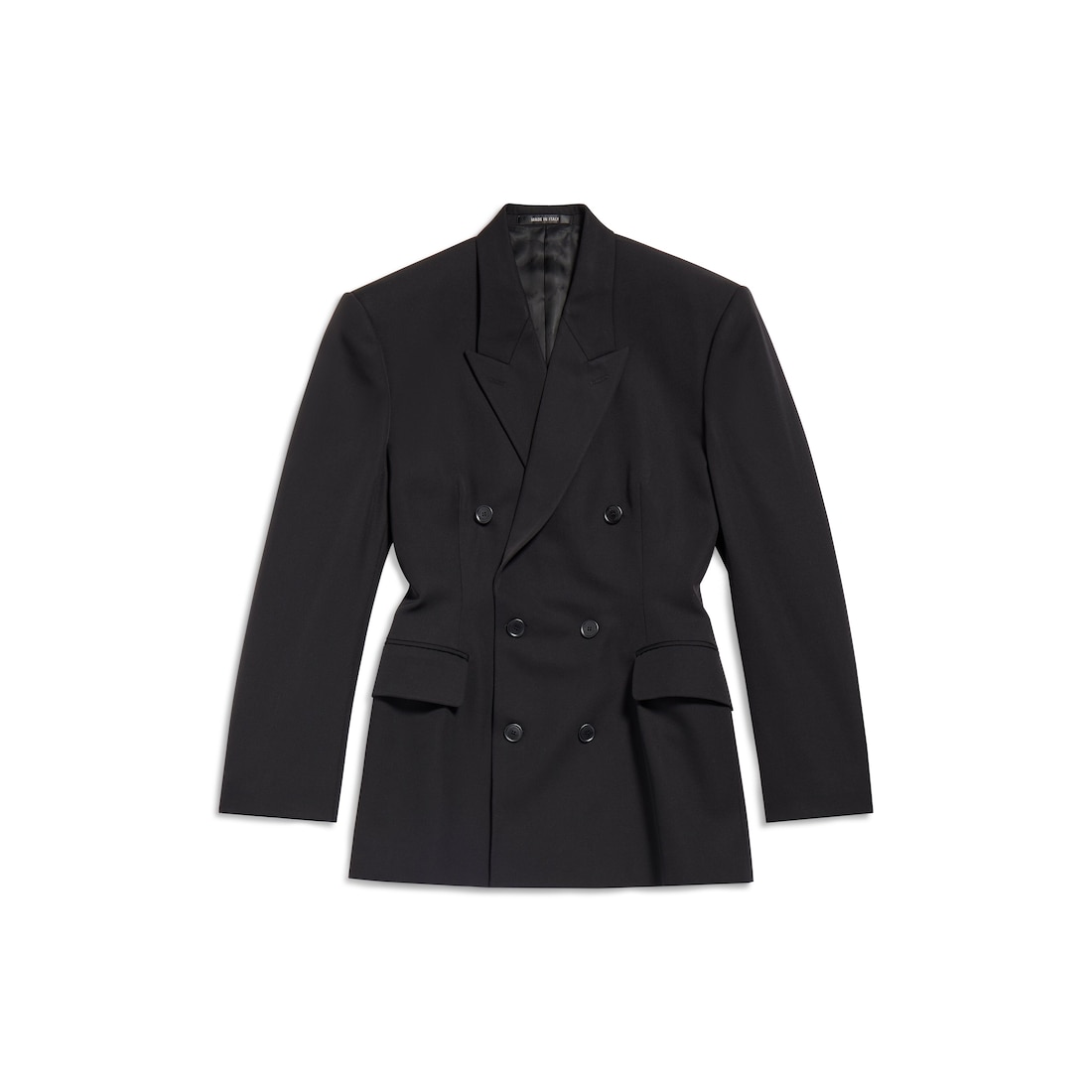 Balenciaga Chaqueta Cinched Para Mujer En Negro