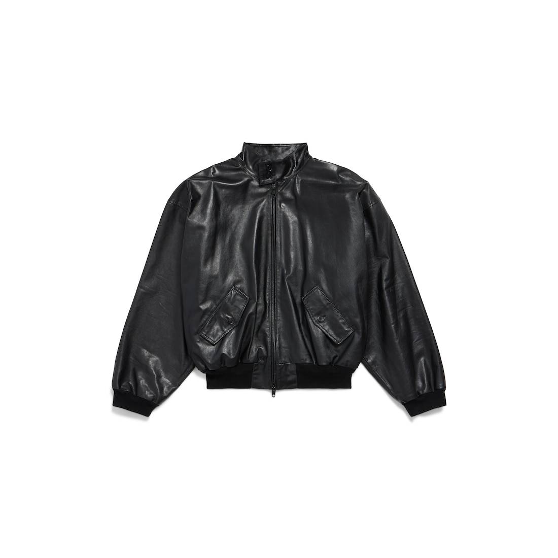Balenciaga Chaqueta Harrington en Negro