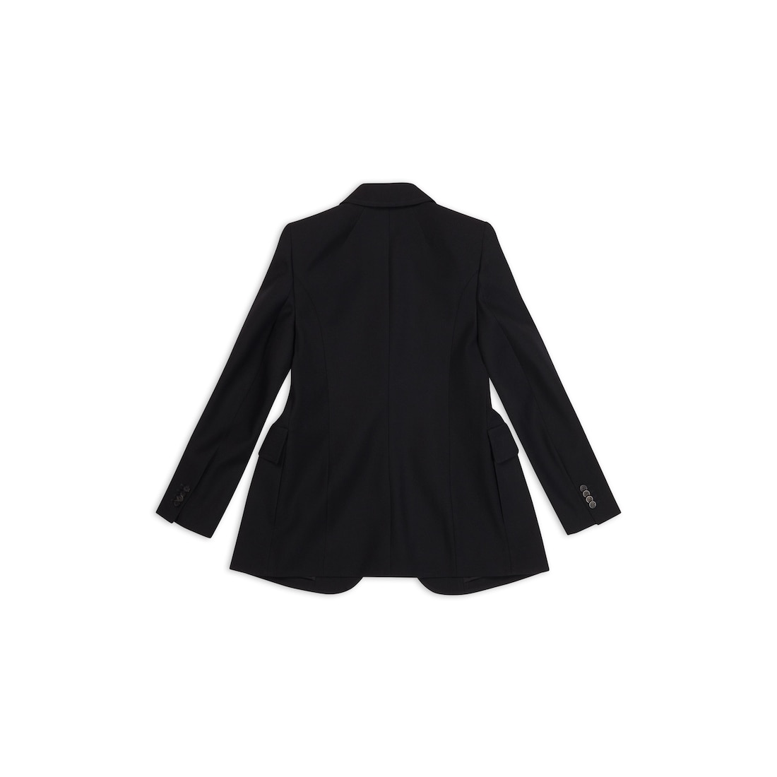 Balenciaga Chaqueta Hourglass Para Mujer En Negro