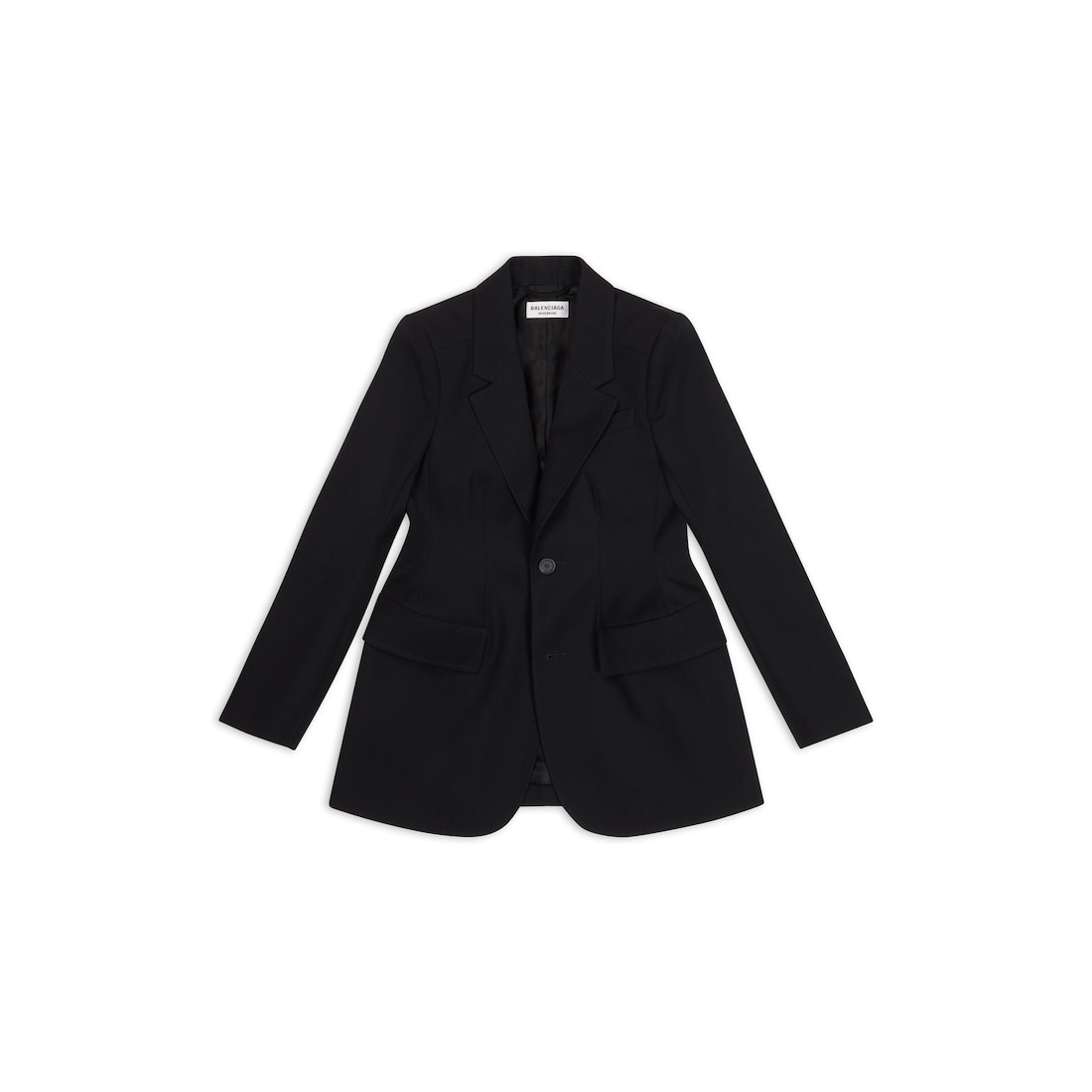 Balenciaga Chaqueta Hourglass Para Mujer En Negro