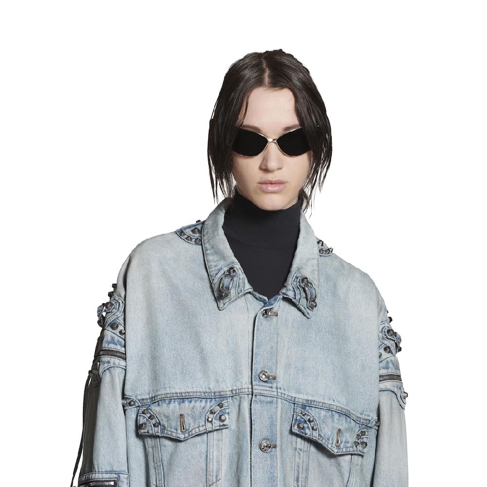 Balenciaga Chaqueta Oversize Cagole En Azul