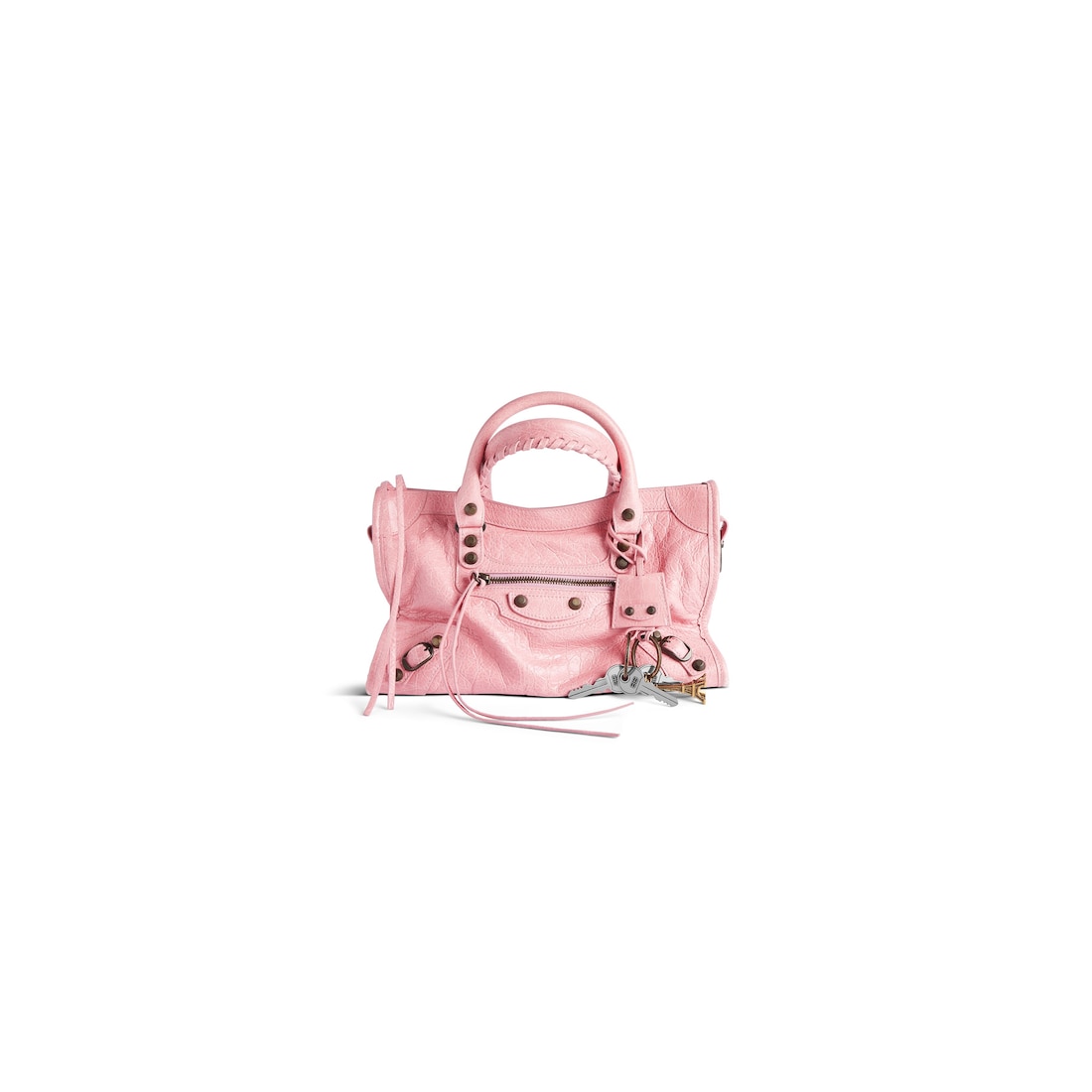 Balenciaga Charm Le City Eiffel Para Mujer En Rosa