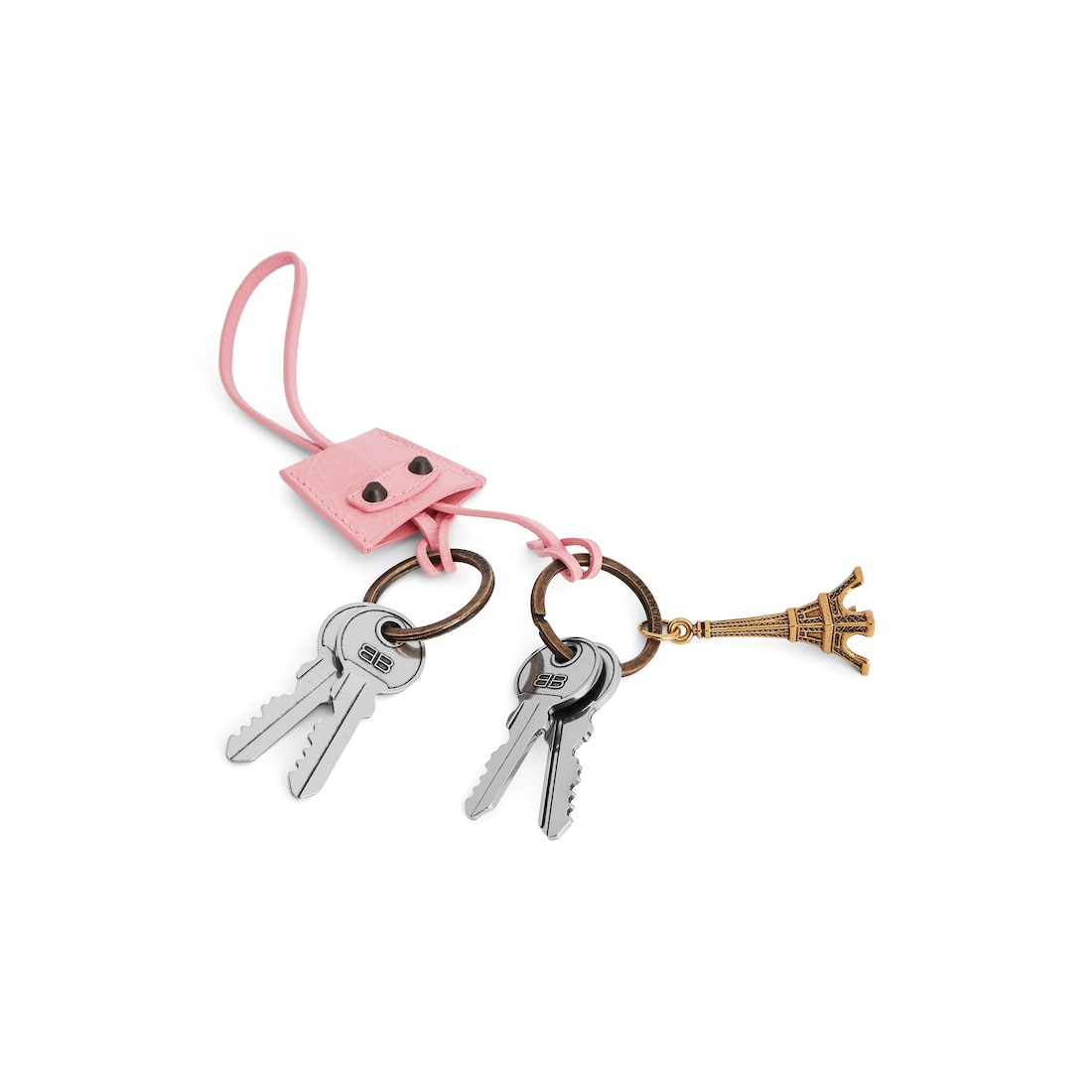 Balenciaga Charm Le City Eiffel Para Mujer En Rosa