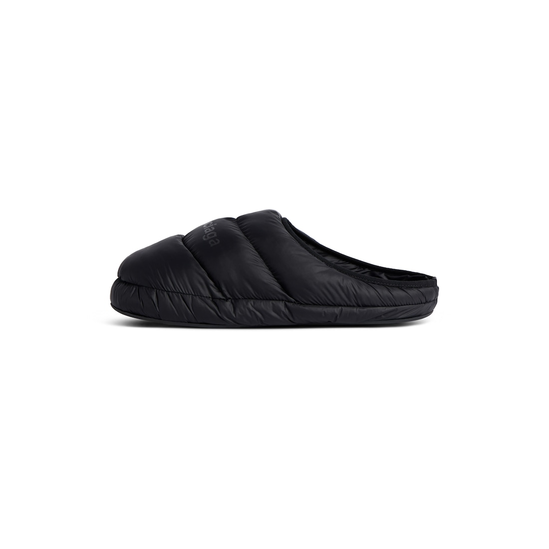 Balenciaga Chinela Alaska Para Hombre En Negro