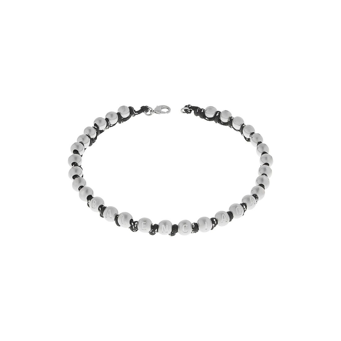 Balenciaga Choker Malibu Ball En Plateado