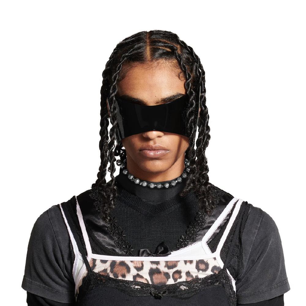 Balenciaga Choker Malibu Ball En Plateado