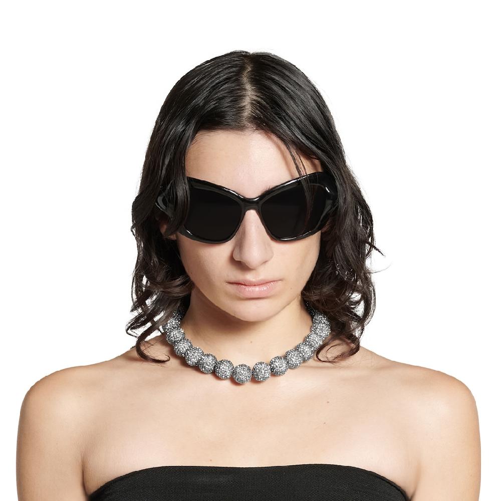 Balenciaga Choker Quantum Para Mujer En Plateado