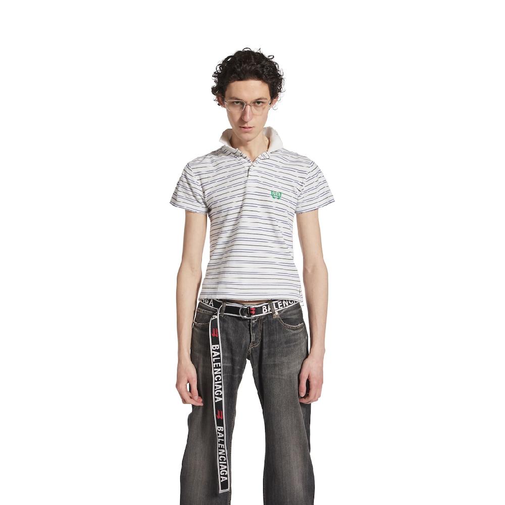 Balenciaga Cinturón D Ring Para Hombre En Gris