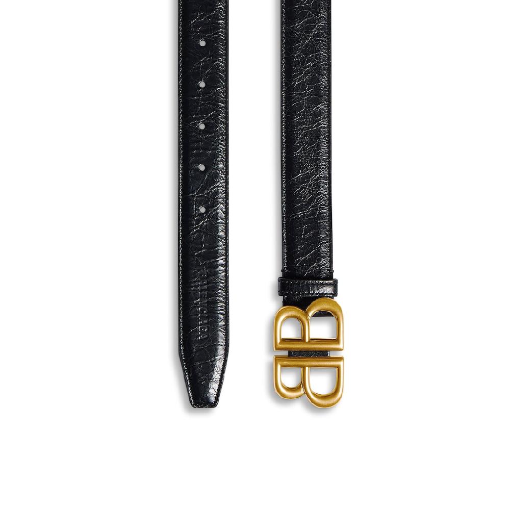 Balenciaga Cinturón Monaco para Mujer en Negro