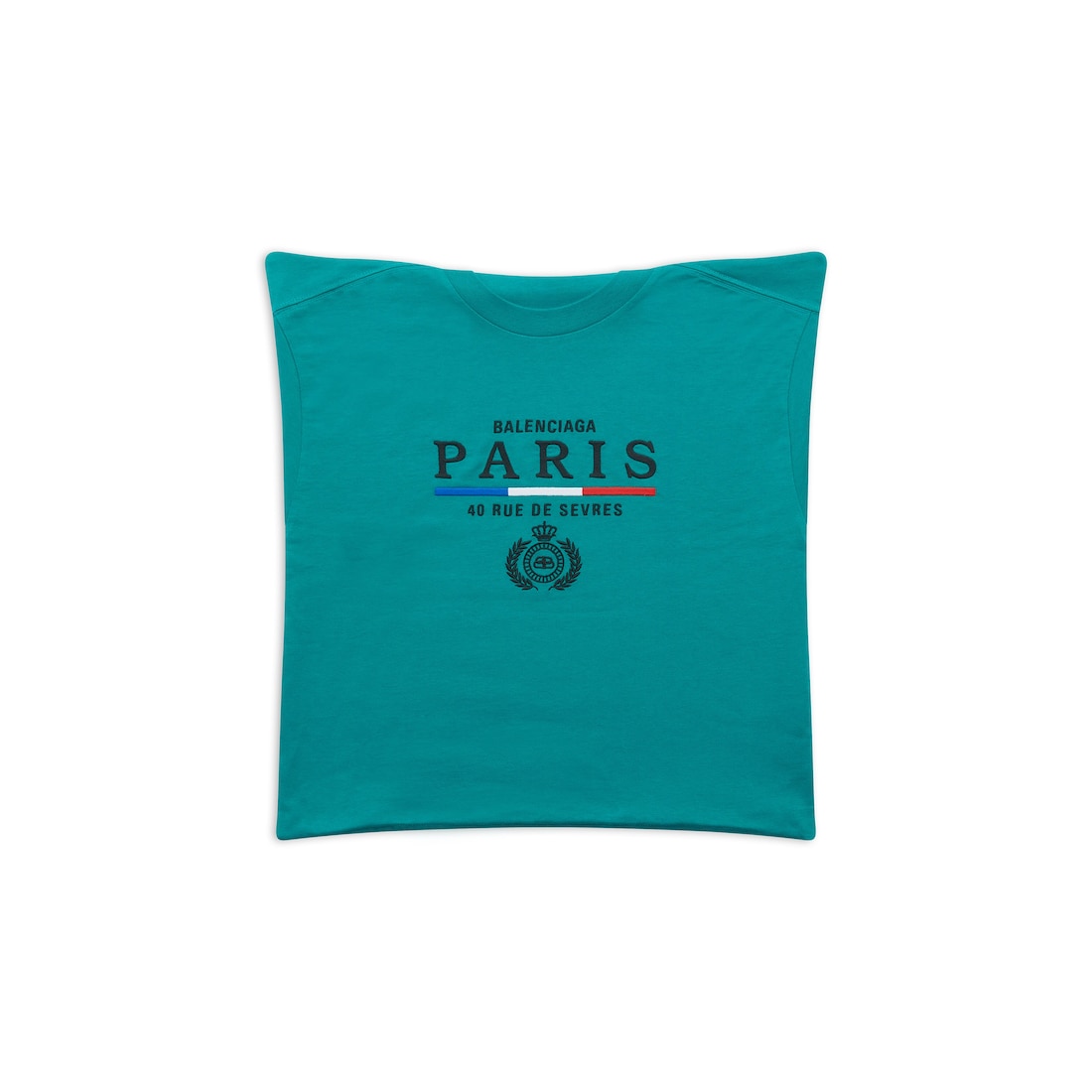 Balenciaga Cojín De Jersey En Verde