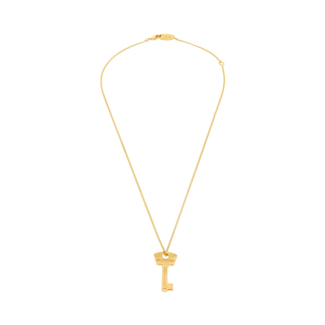Balenciaga Collar Amour Key para Mujer en Dorado