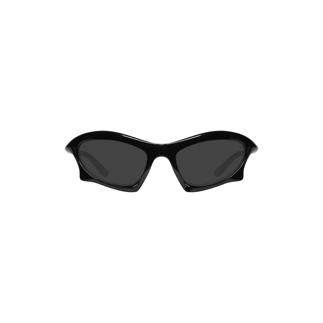 Balenciaga Gafas De Sol Bat Rectangle En Negro