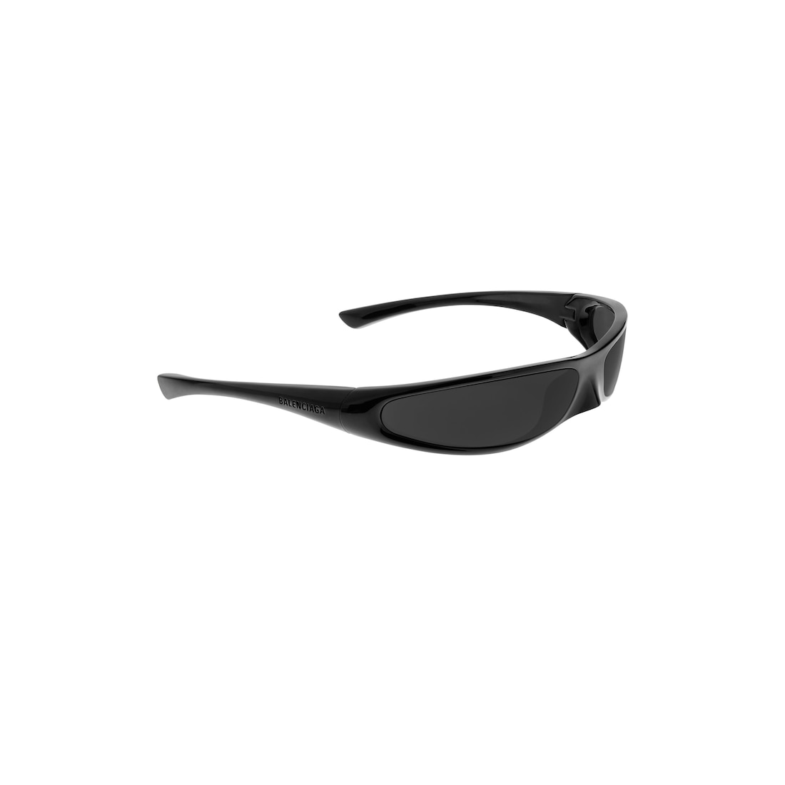 Balenciaga Gafas De Sol Blade Rectangle En Negro