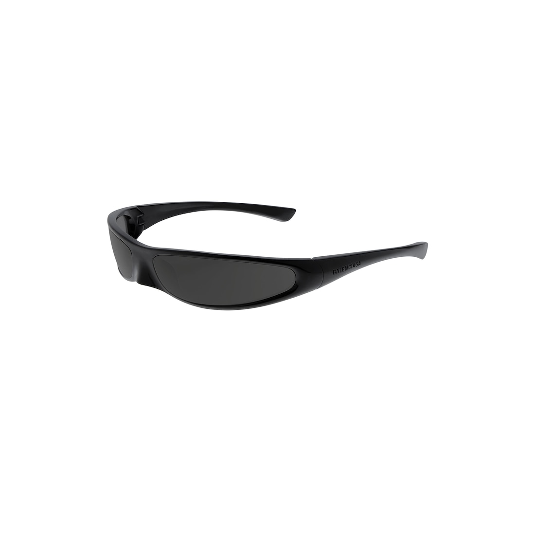 Balenciaga Gafas De Sol Blade Rectangle En Negro