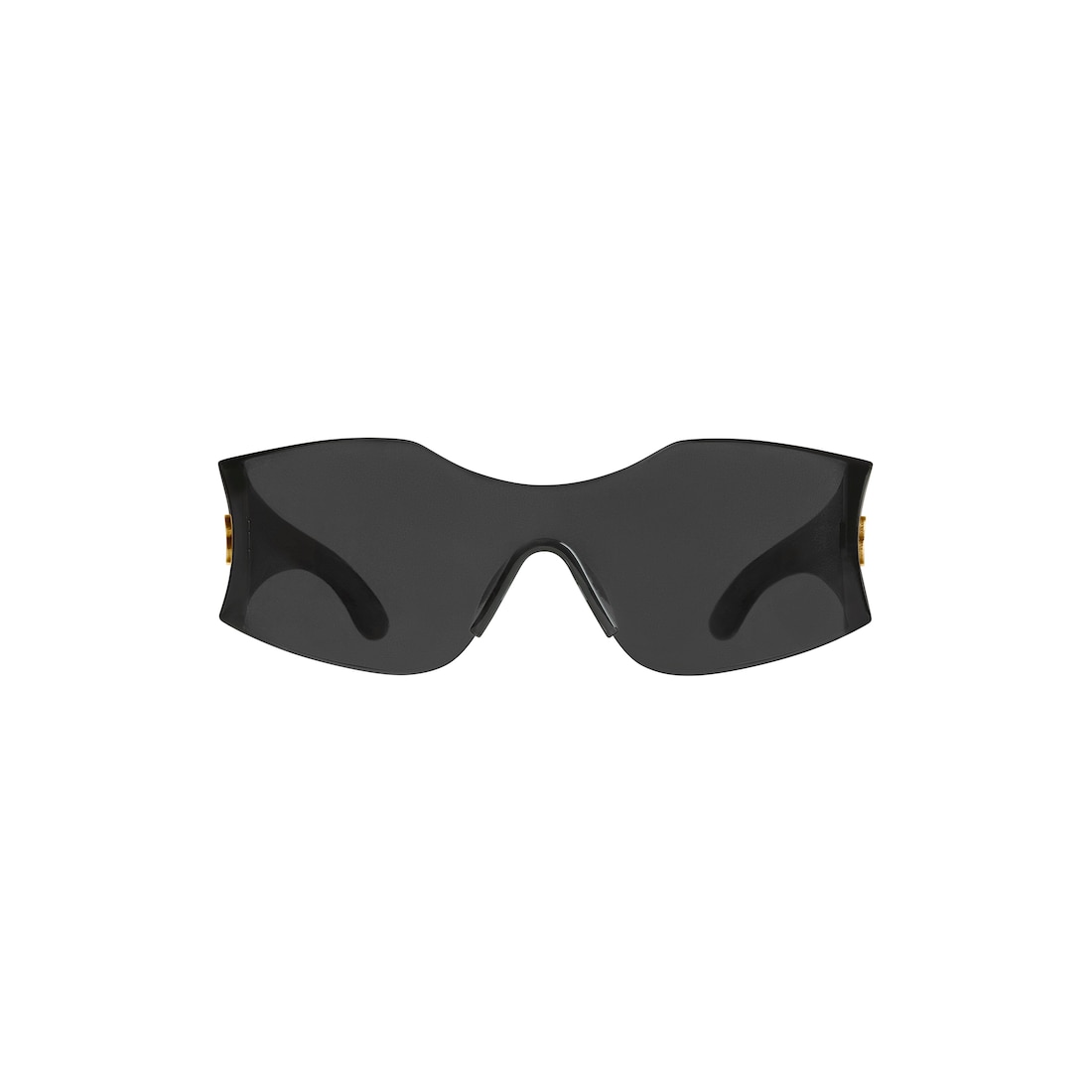 Balenciaga Gafas De Sol Hourglass Mask En Negro
