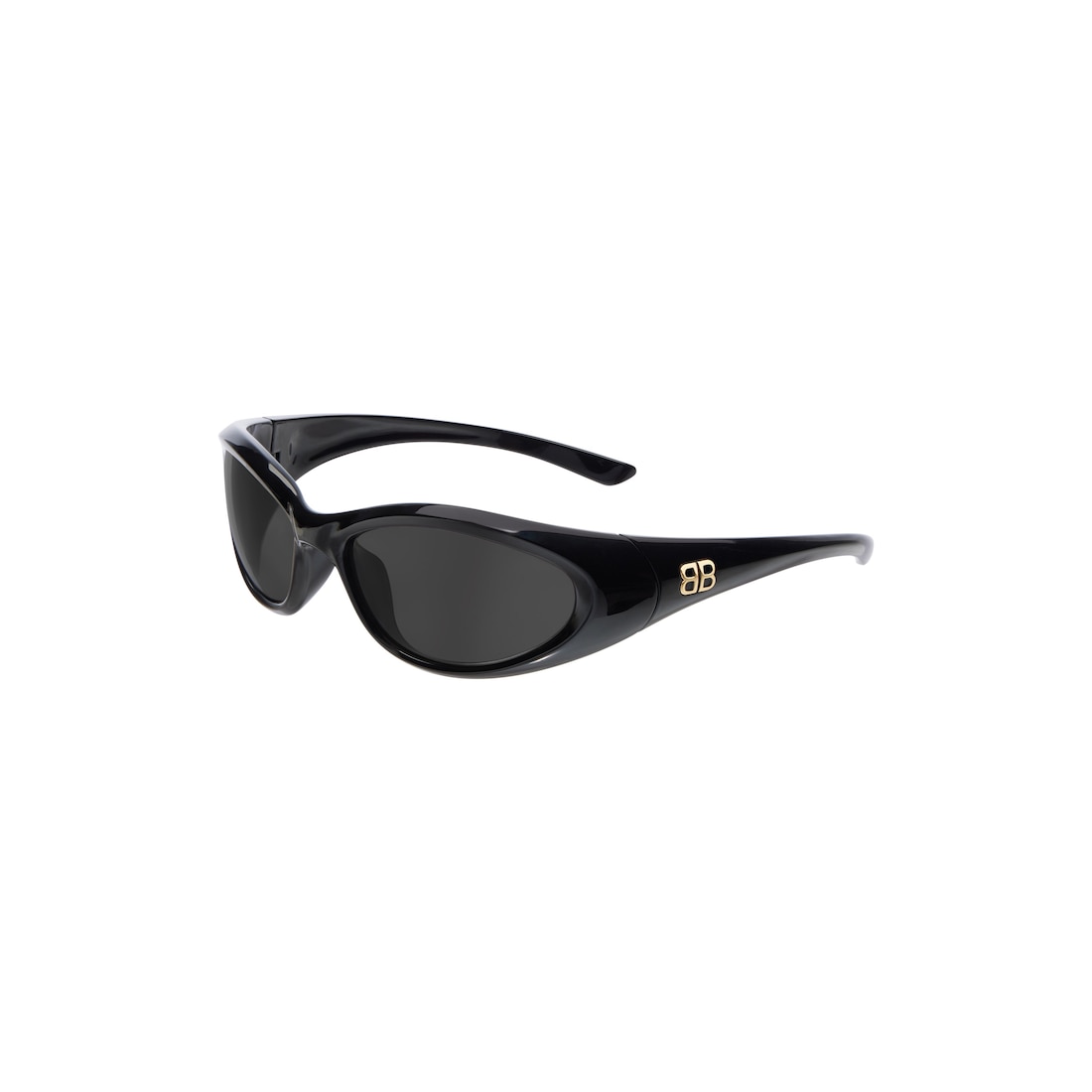 Balenciaga Gafas De Sol Sporty B Round Af En Negro