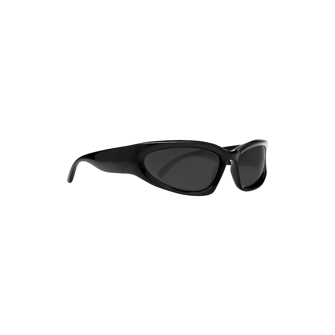 Balenciaga Gafas De Sol Swift Oval En Negro