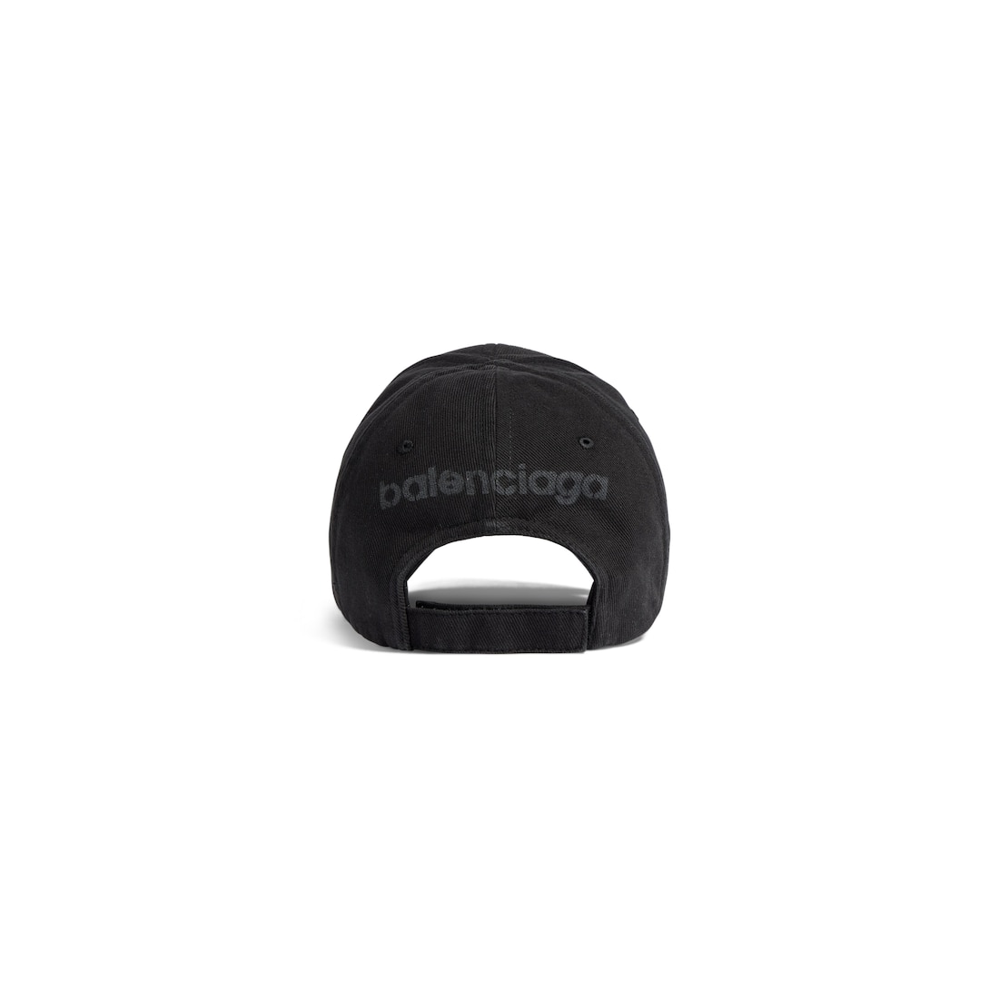 Balenciaga Gorra 3b Stencil En Negro