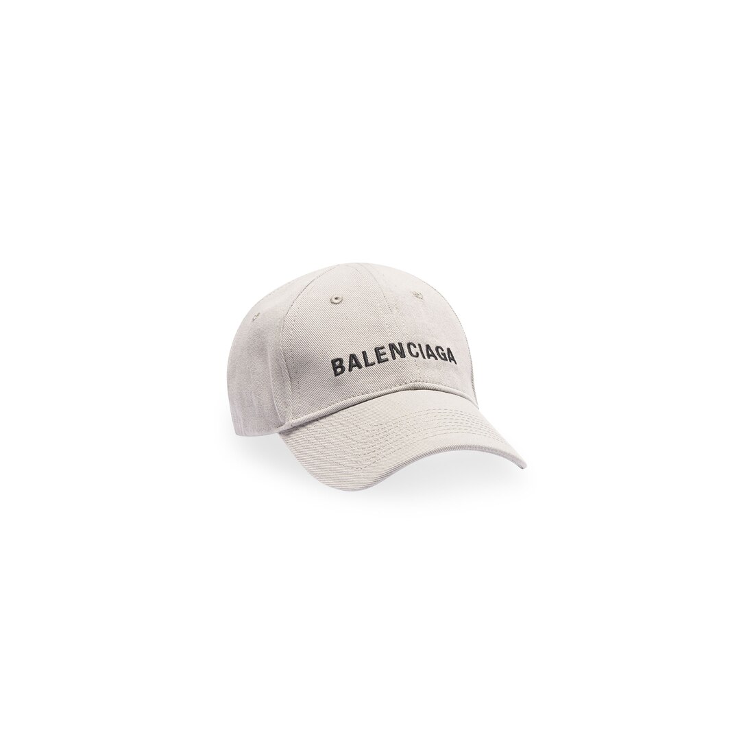Balenciaga Gorra Con Logotipo En Gris