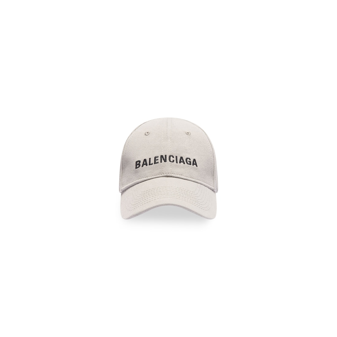 Balenciaga Gorra Con Logotipo en Gris