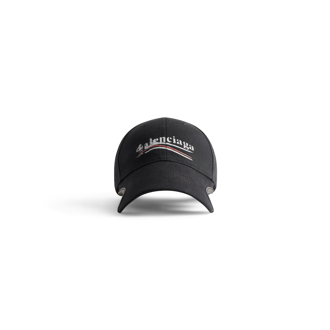 Balenciaga Gorra Political Stencil En Negro/blanco