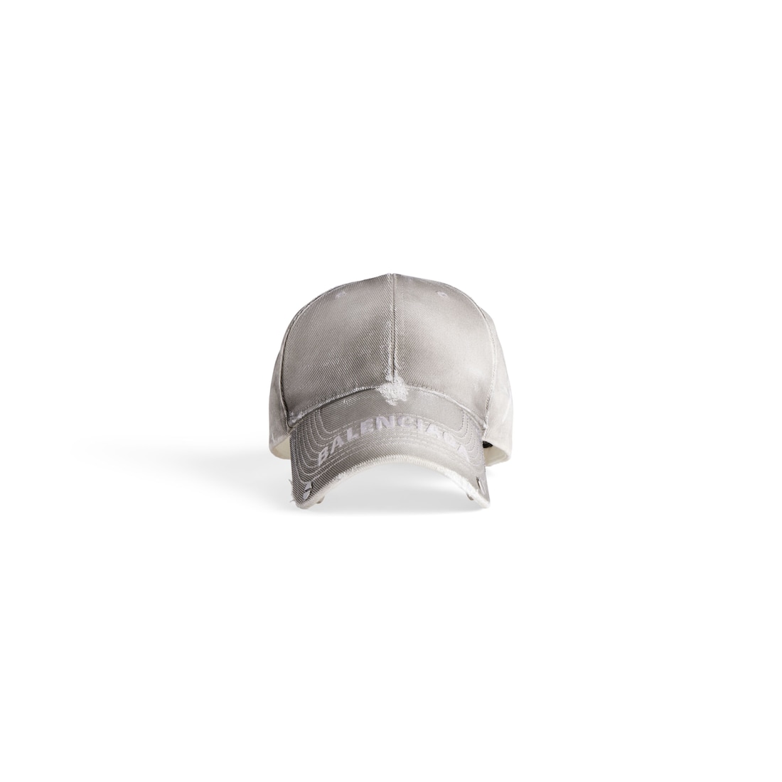 Balenciaga Gorra Tachonada Para Mujer En Blanco