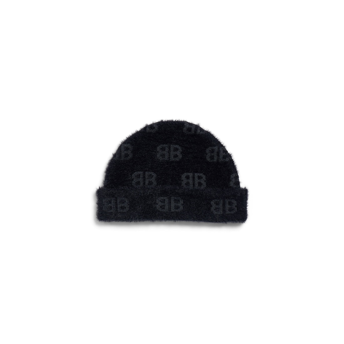 Balenciaga Gorro Furry Para Mujer En Negro