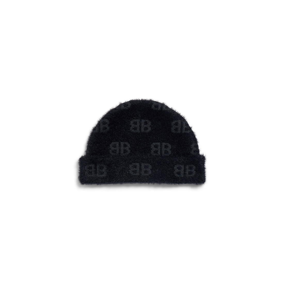 Balenciaga Gorro Furry para Mujer en Negro