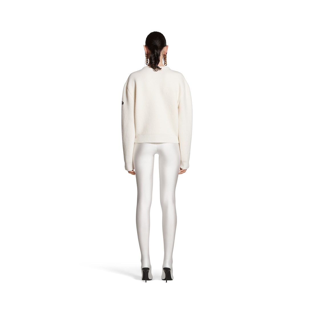 Balenciaga Jersey Para Mujer En Blanco