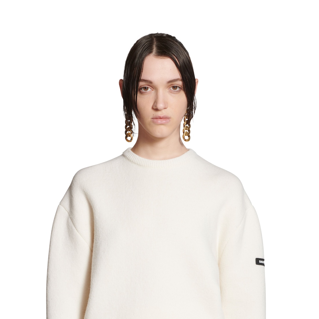 Balenciaga Jersey Para Mujer En Blanco