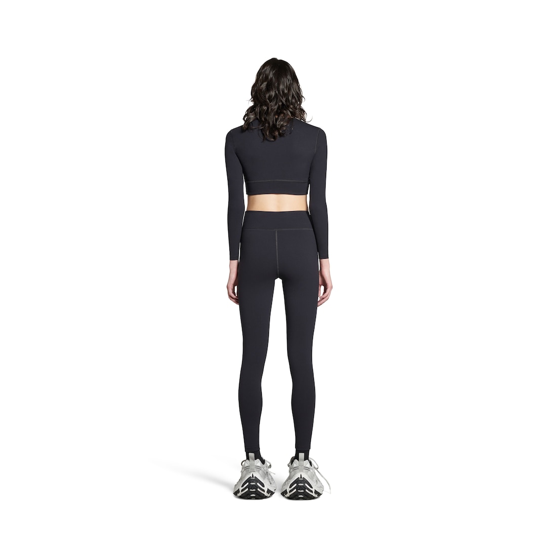 Balenciaga Leggings Activewear En Negro