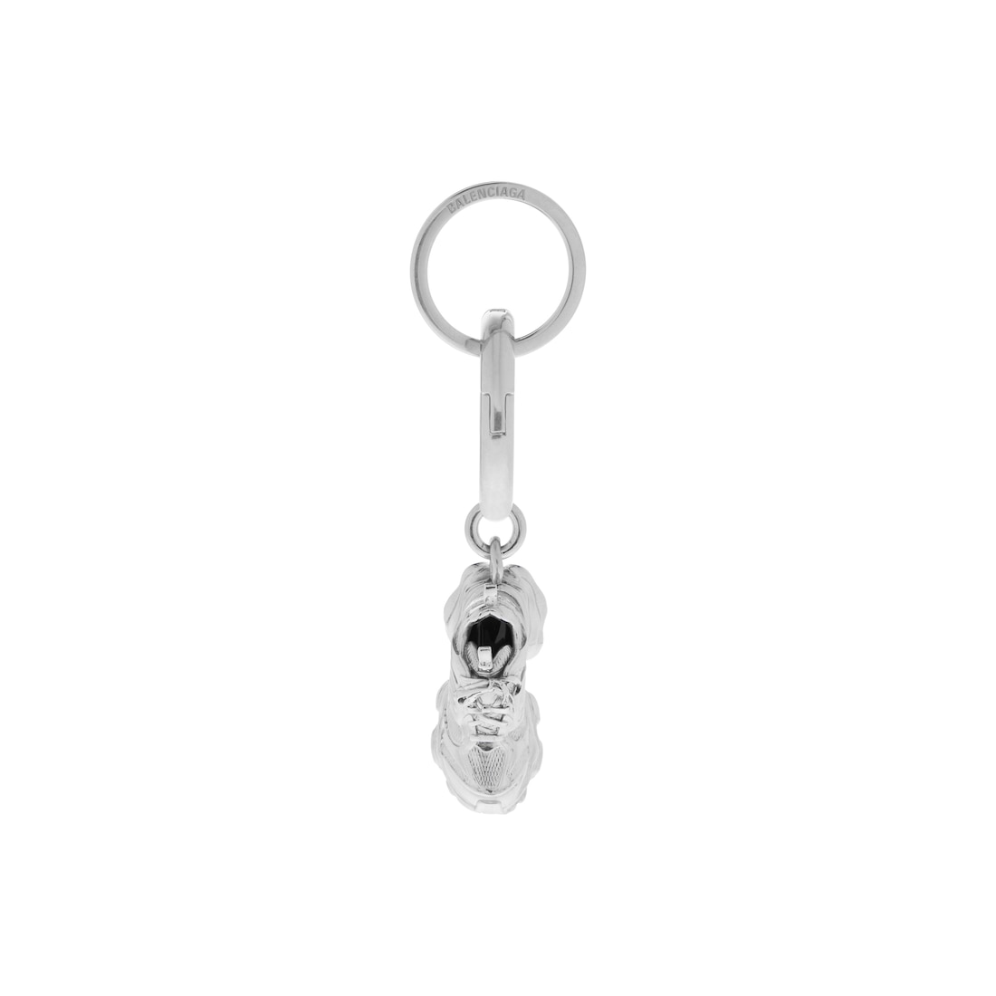 Balenciaga Llavero Cargo Keyholder En Plateado