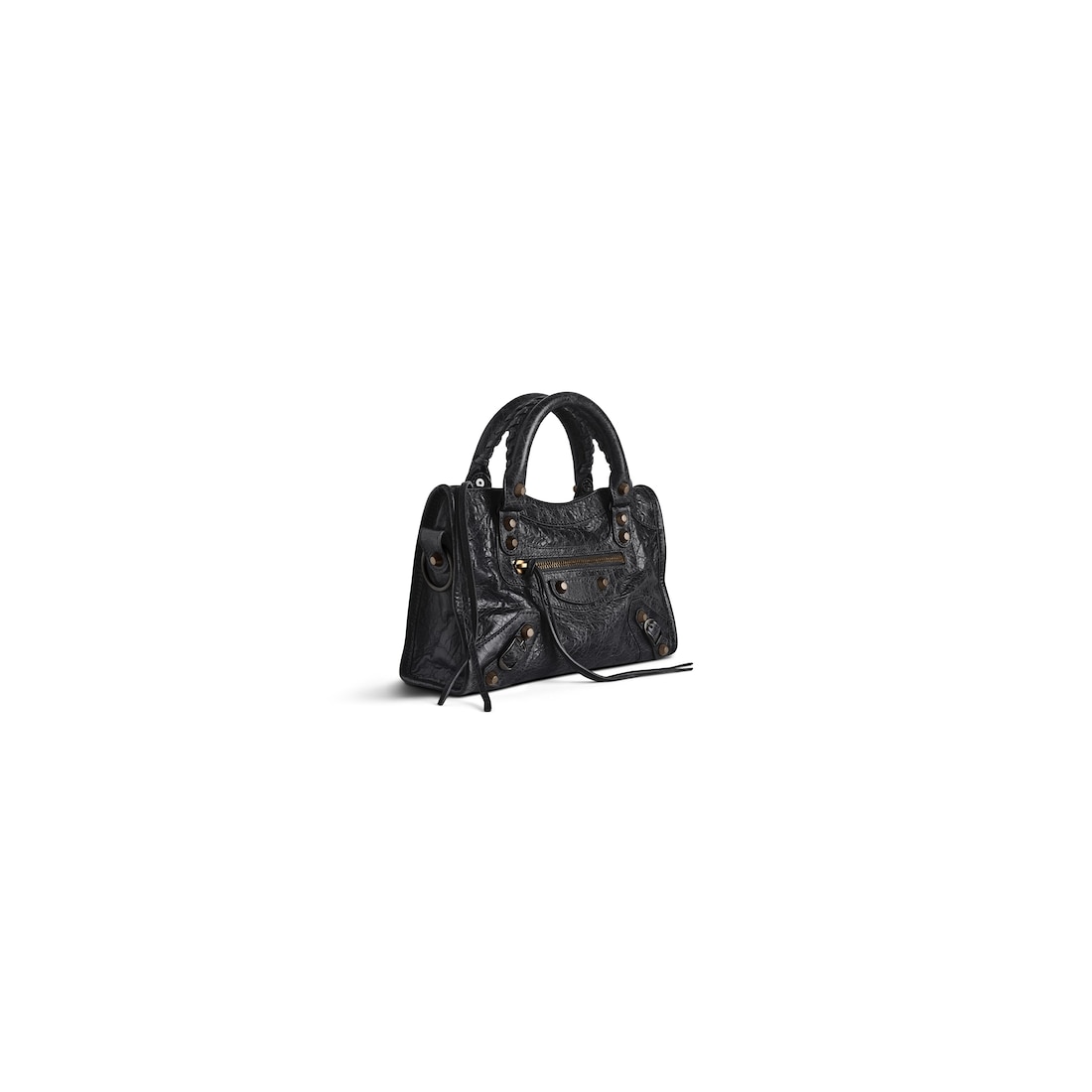 Balenciaga Minibolso Le City Para Mujer En Negro