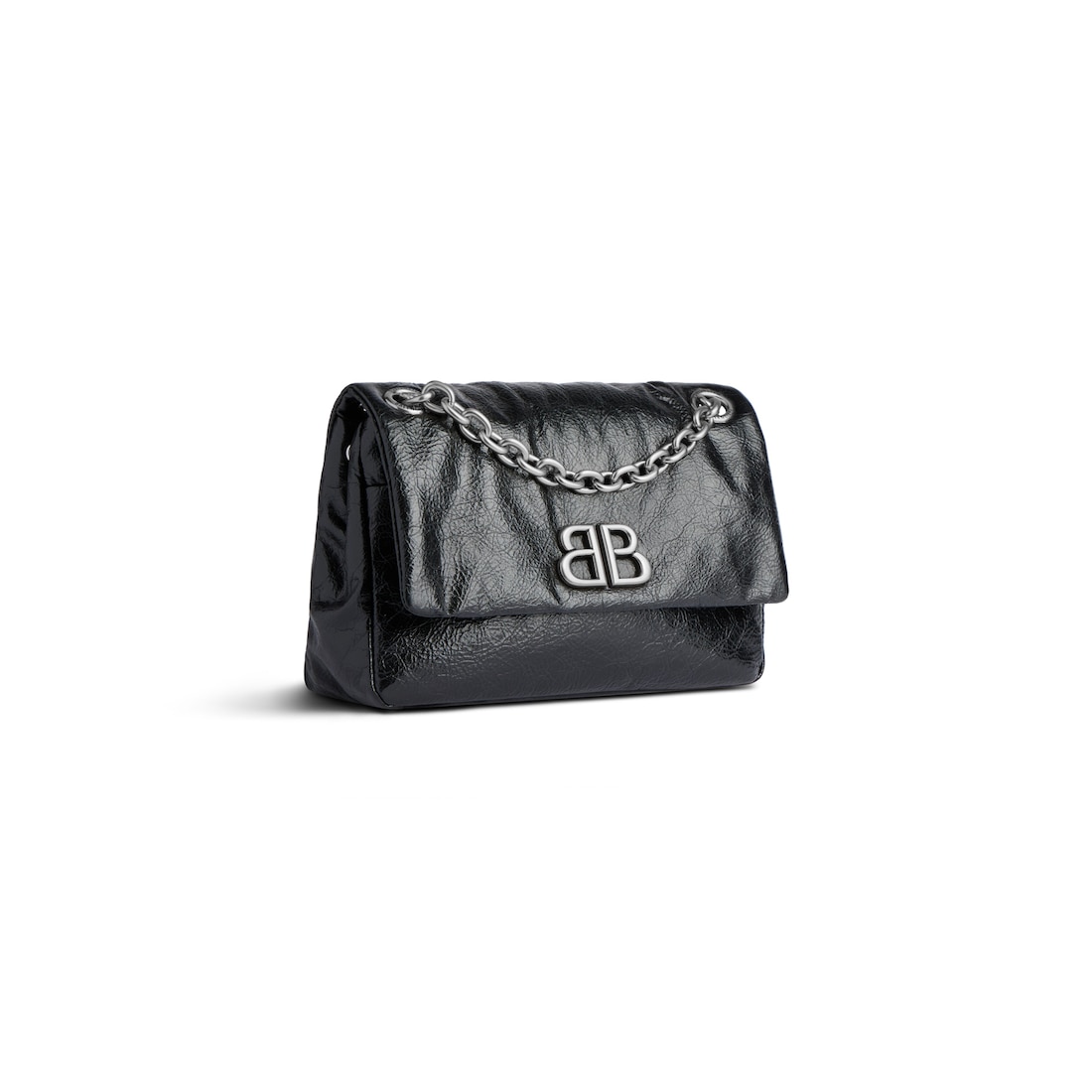 Balenciaga Minibolso Monaco Para Mujer En Negro