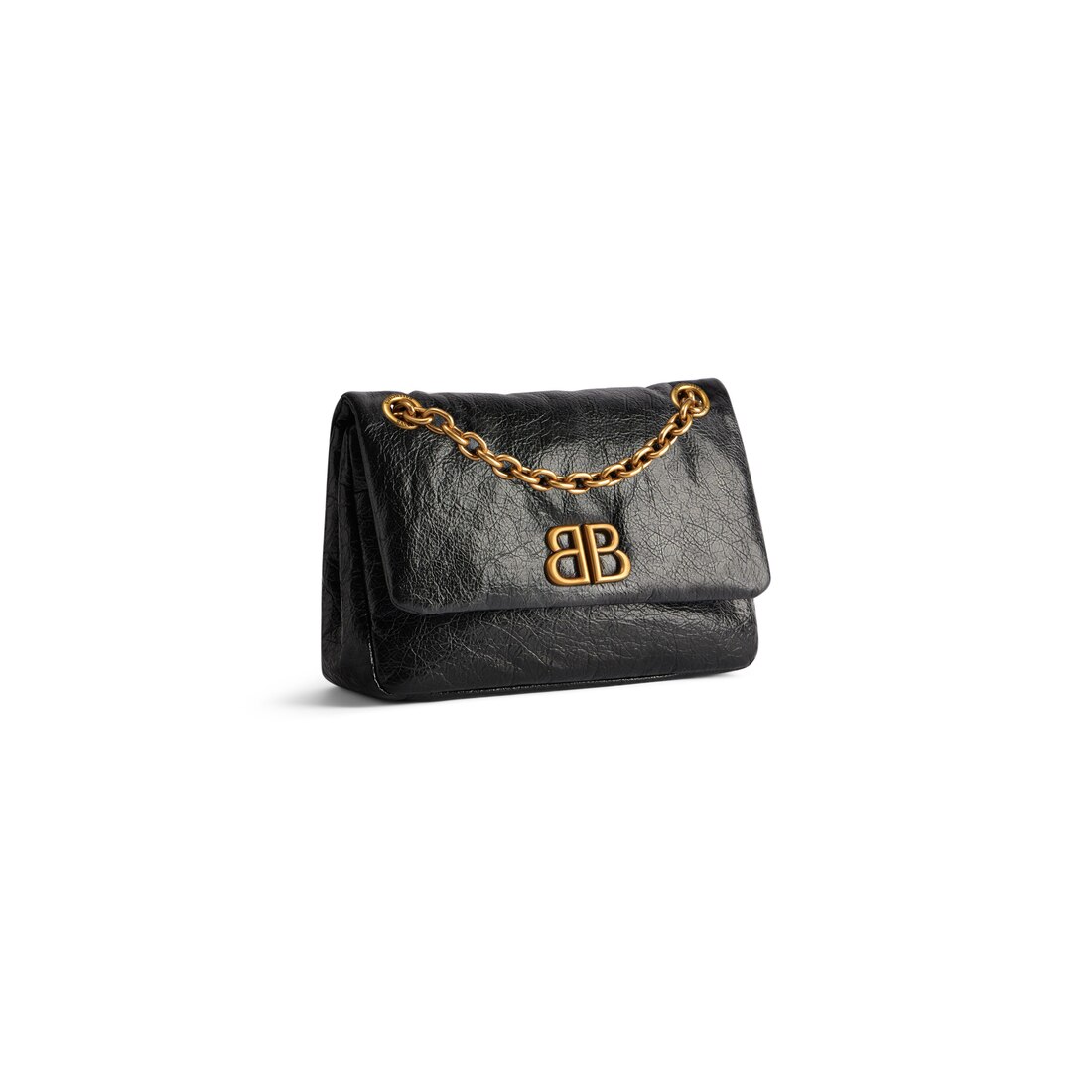 Balenciaga Minibolso Monaco Para Mujer En Negro