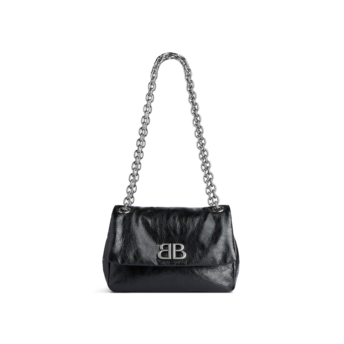 Balenciaga Minibolso Monaco para Mujer en Negro