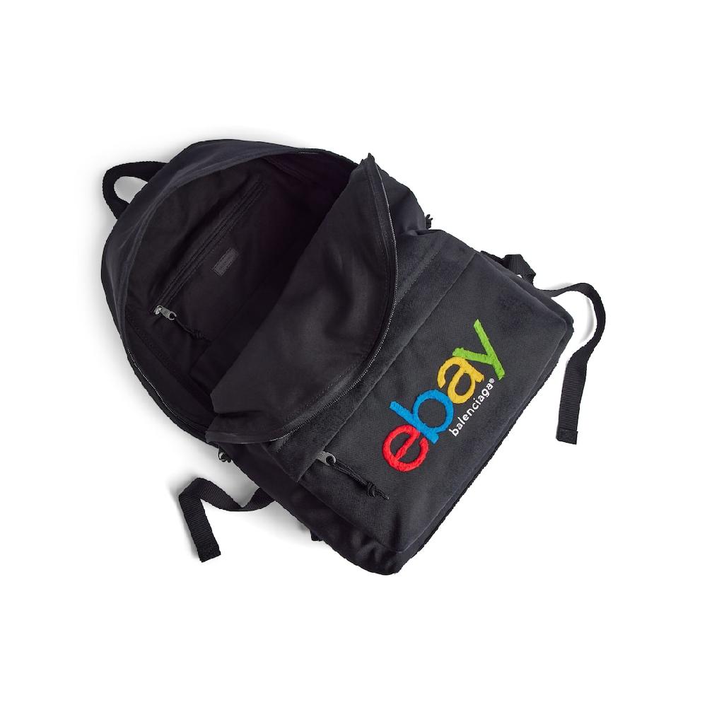 Balenciaga Mochila Explorer Para Hombre En Negro