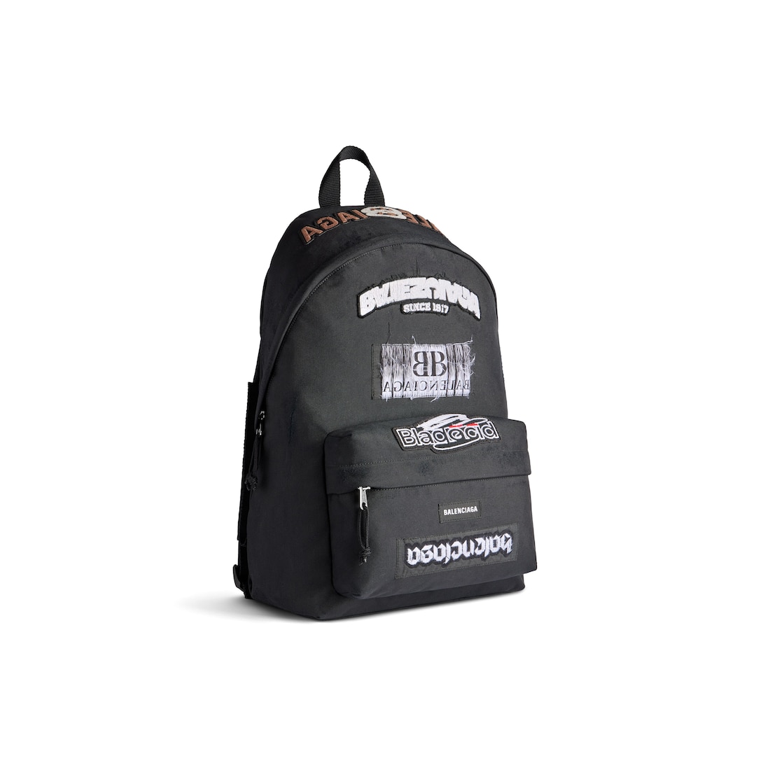 Balenciaga Mochila Explorer Para Hombre En Negro