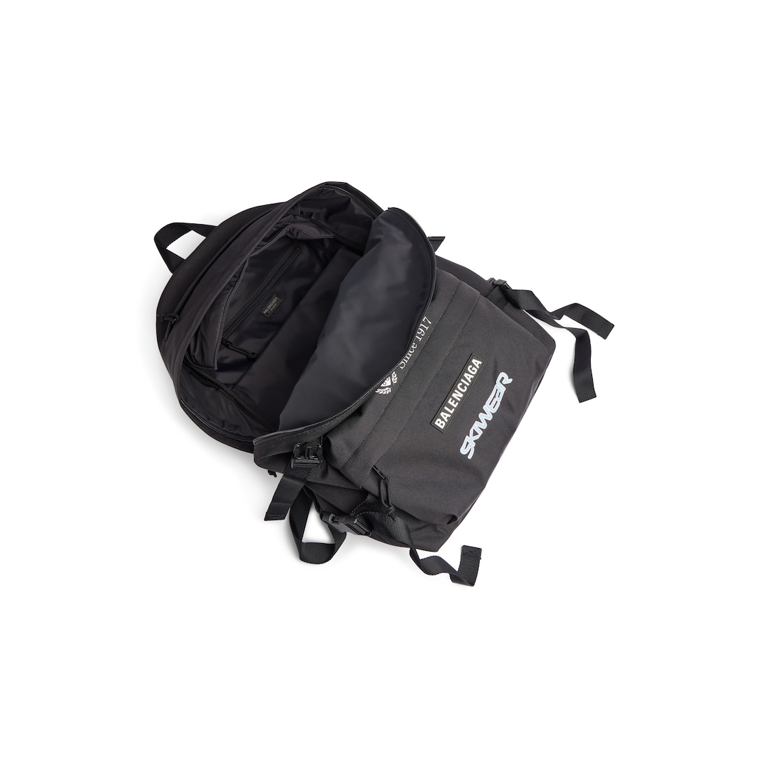 Balenciaga Mochila Ski Para Hombre En Negro