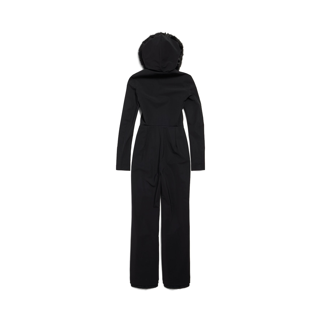Balenciaga Mono Ski Ajustado Para Mujer En Negro