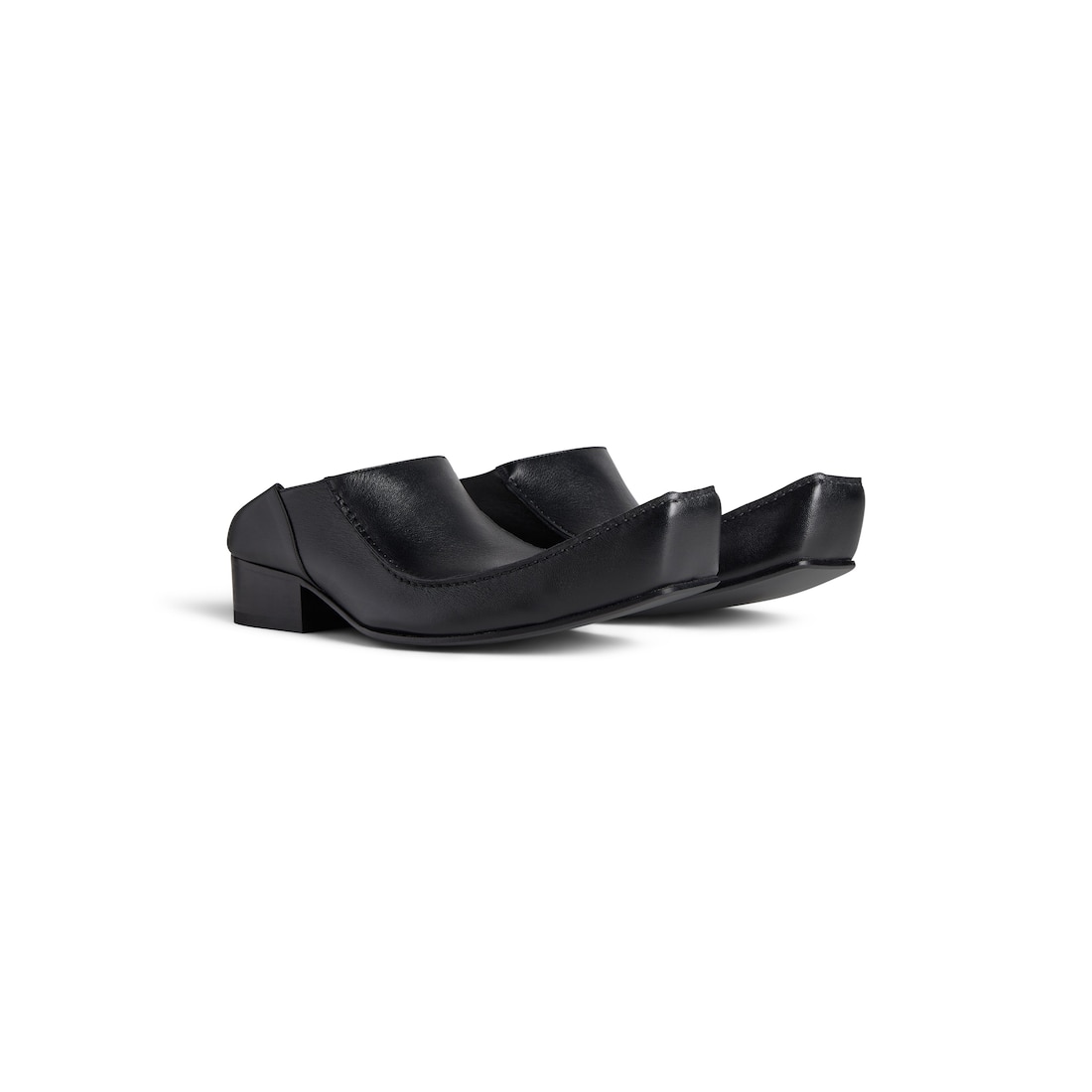 Balenciaga Mule Romeo Para Hombre En Negro