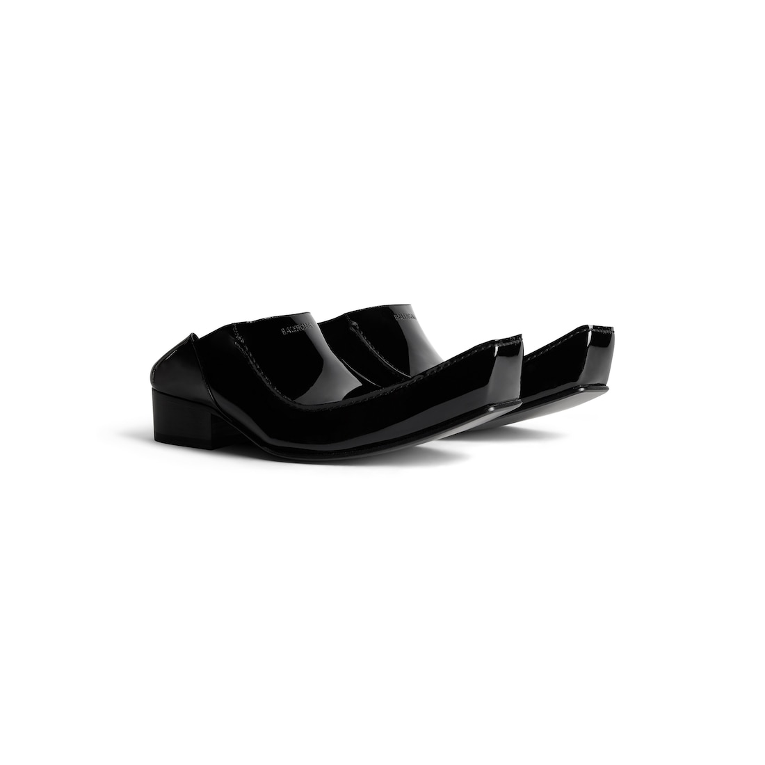 Balenciaga Mule Romeo Para Hombre En Negro