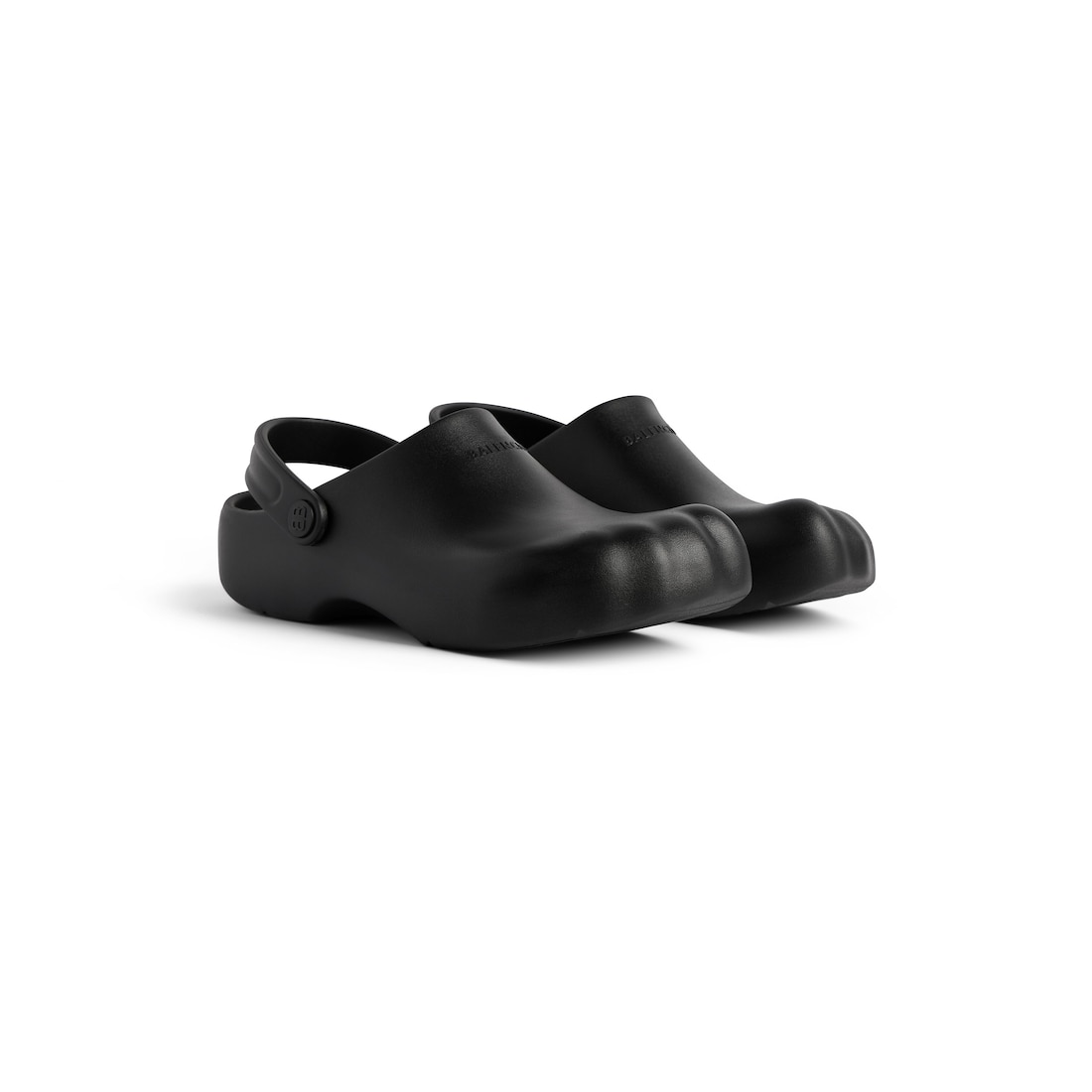 Balenciaga Mule Sunday Molded Para Hombre En Negro