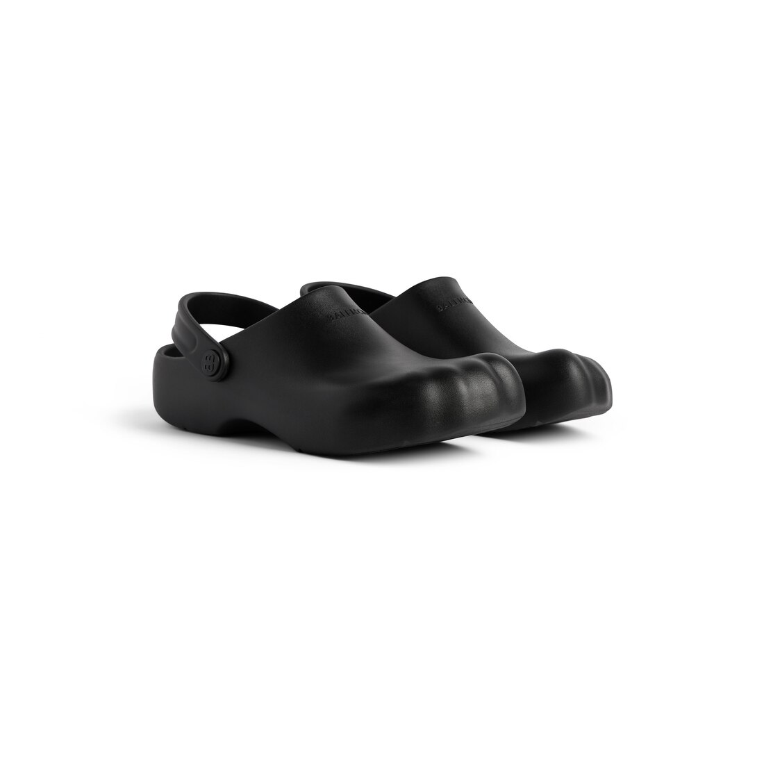 Balenciaga Mule Sunday Molded Para Mujer En Negro