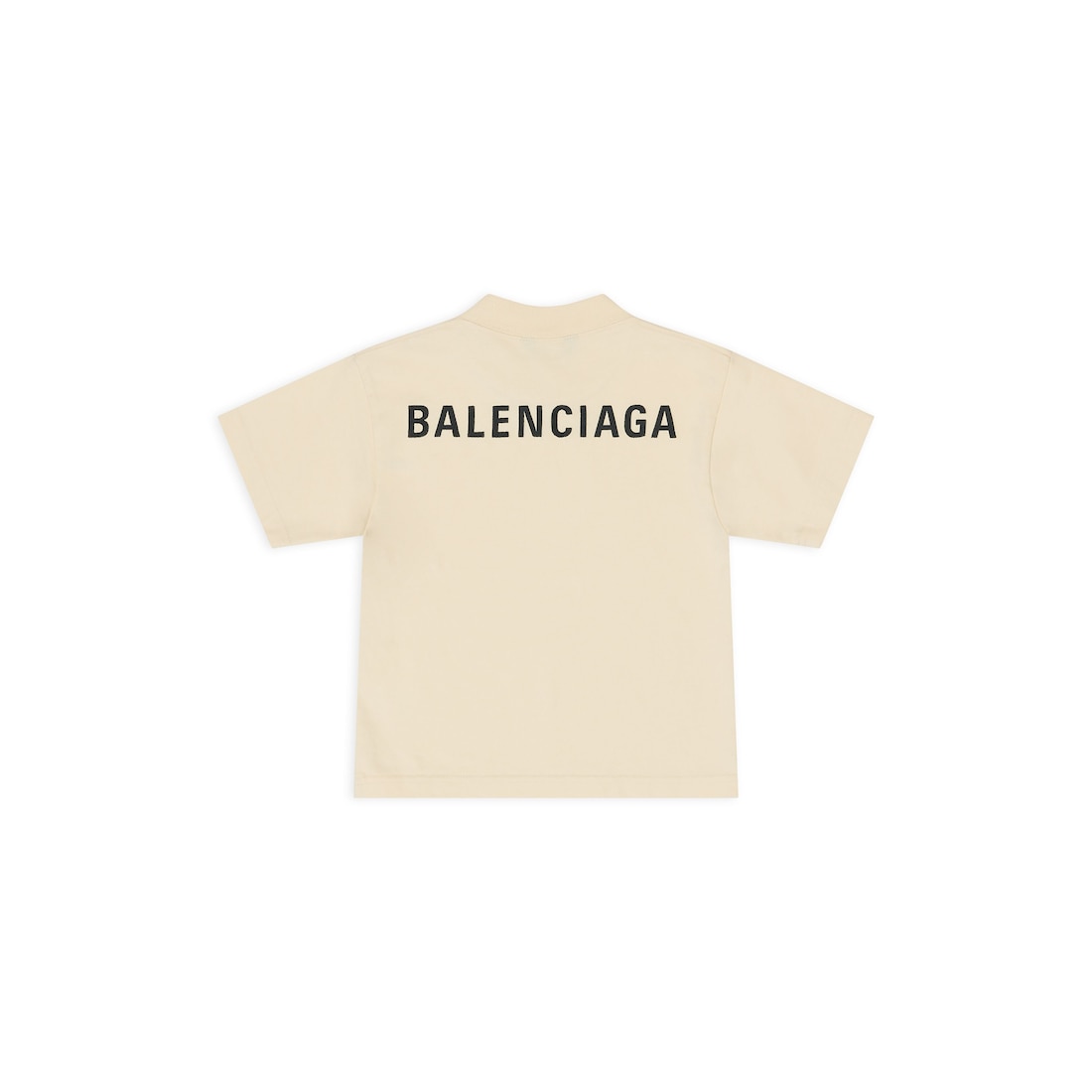 Balenciaga Niños - Camiseta Balenciaga En Beige
