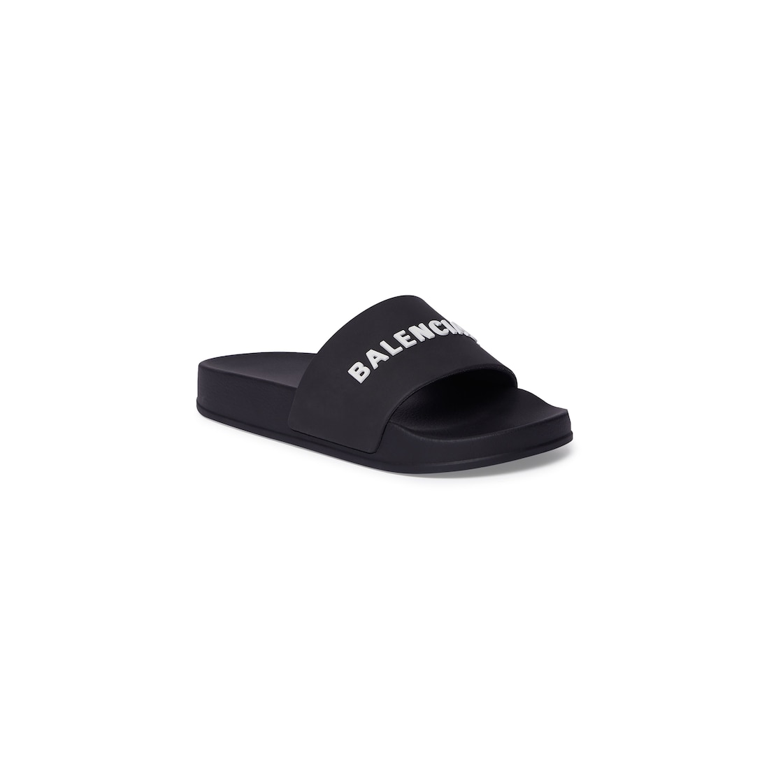 Balenciaga Niños - Sandalia Pool Slide En Negro