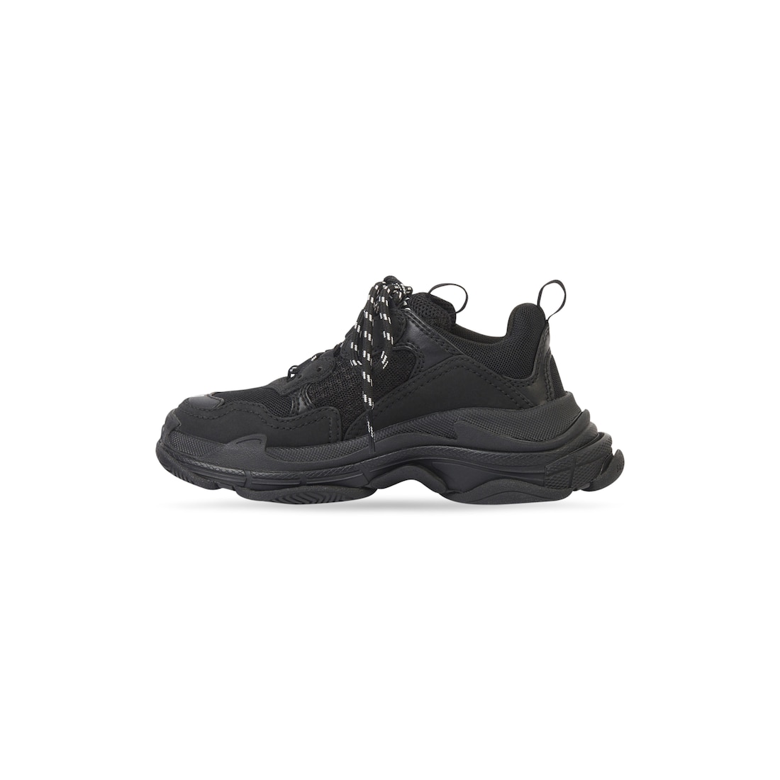 Balenciaga Niños - Triple S Zapatillas En Negro