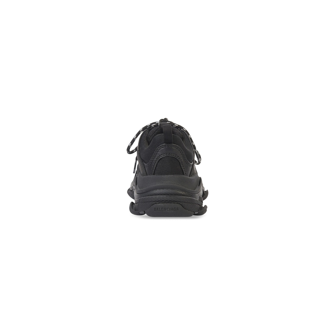 Balenciaga Niños - Triple S Zapatillas En Negro