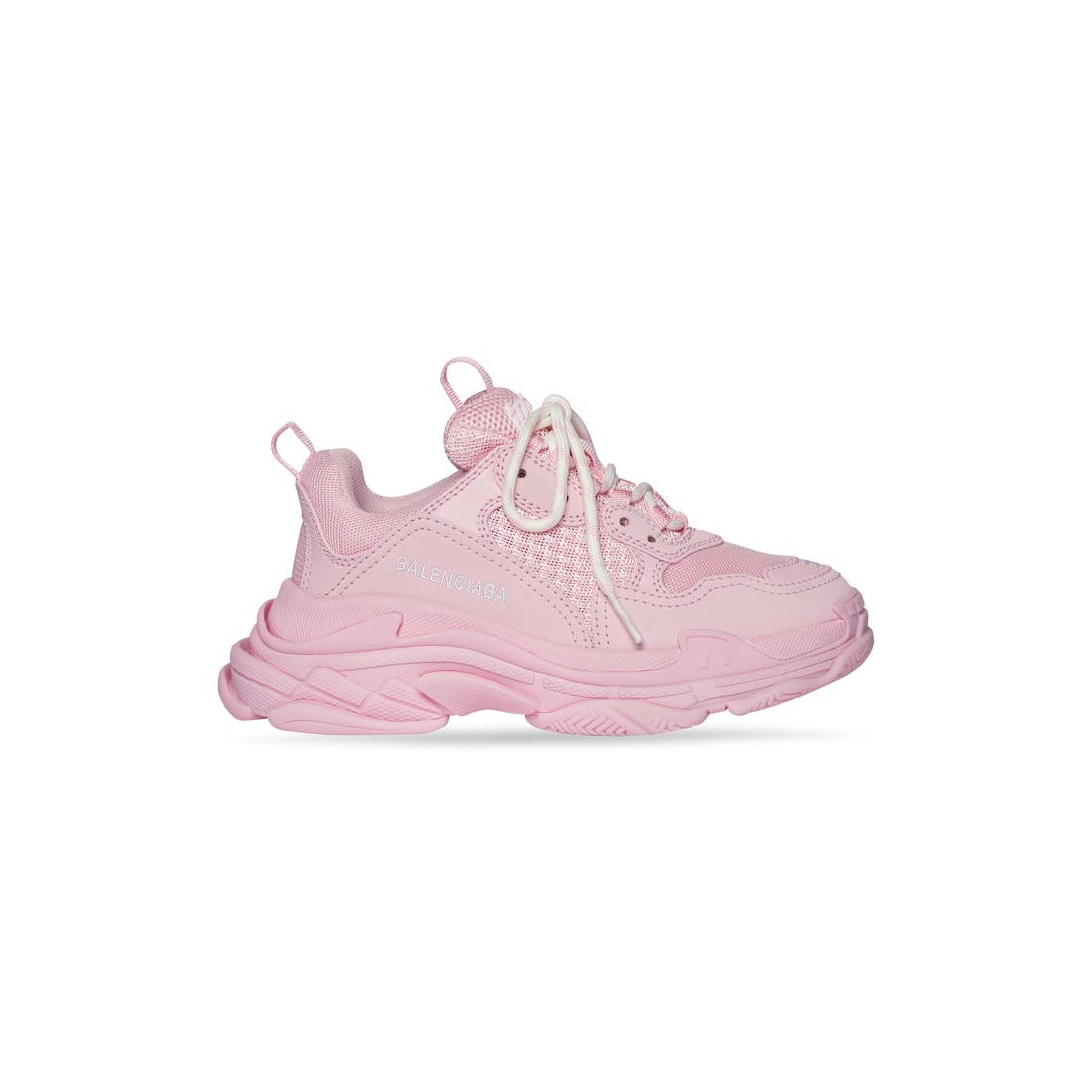 Balenciaga Niños - Zapatillas Triple S en Rosa