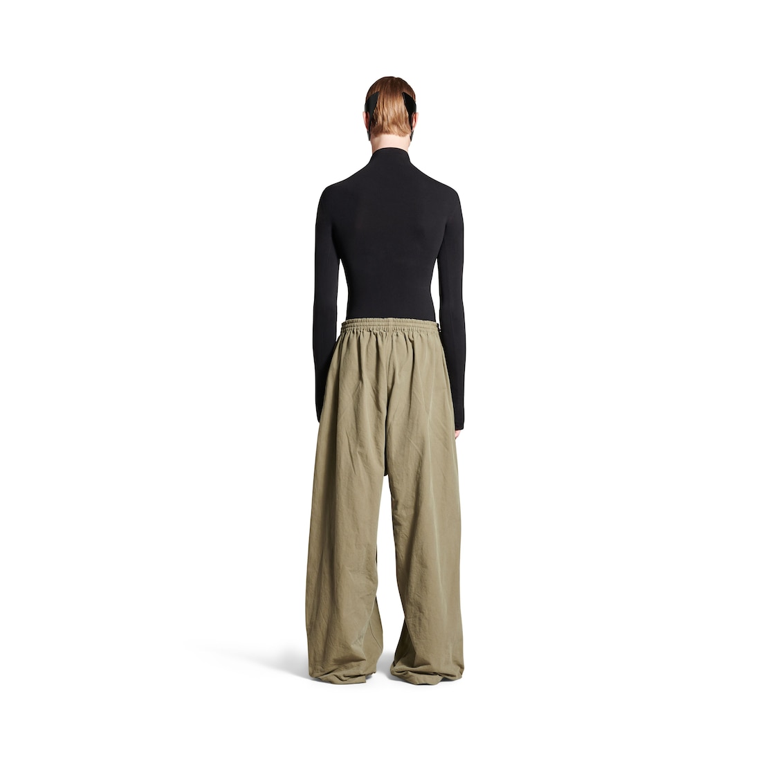 Balenciaga Pantalón Baggy Para Hombre En Verde